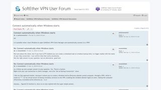 
                            1. Connect automatically when Windows starts - SoftEther VPN User Forum