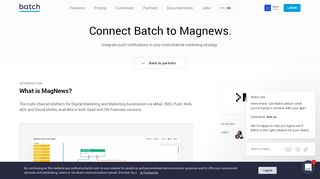 
                            13. Connect Batch to Magnews