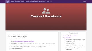 
                            9. Connect Facebook | Open Social Help documentation