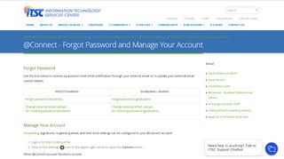 
                            13. Connect - Forgot Password and Manage Your ... - ITSC - HKUST