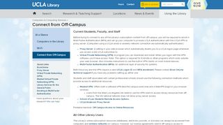 
                            10. Connect from Off-Campus - UCLA Library