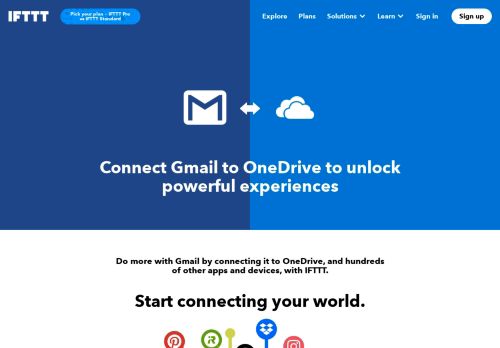 
                            5. Connect Gmail to OneDrive - IFTTT