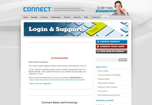 
                            13. Connect Login | Truck Fleet Maintenanance and ... - Connect CMMS