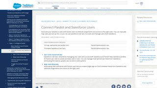 
                            6. Connect Pardot and Salesforce Users - Salesforce Help