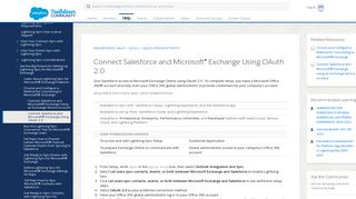 
                            11. Connect Salesforce and Microsoft® Exchange Using OAuth 2.0