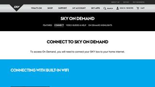 
                            6. Connect | SKY