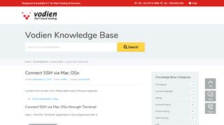 
                            11. Connect SSH via Mac OSx – Knowledge Base