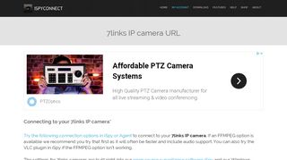 
                            10. Connect to 7links IP cameras