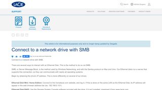 
                            12. Connect to a network drive with SMB | LaCie Support ASEAN