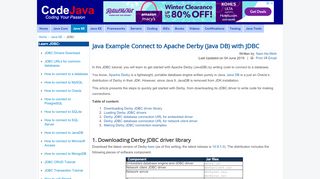 
                            5. Connect to Apache Derby (Java DB) via JDBC - CodeJava