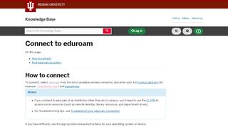 
                            13. Connect to eduroam at another institution - IU Knowledge Base