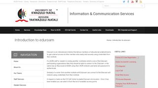 
                            6. Connect to Eduroam Wifi - ICS - UKZN