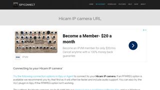 
                            1. Connect to Hicam IP cameras