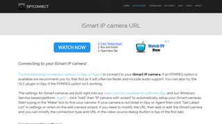 
                            9. Connect to iSmart IP cameras