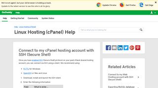 
                            12. Connect to my cPanel hosting account with SSH (Secure Shell) | Linux ...