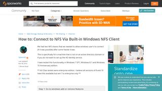 
                            11. Connect to NFS Via Built-in Windows NFS Client - File Sharing ...