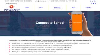 
                            3. Connect to School – Voice Snap