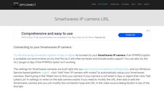 
                            5. Connect to Smartwares IP cameras