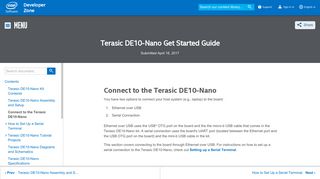 
                            8. Connect to the Terasic DE10-Nano - Intel® Developer Zone