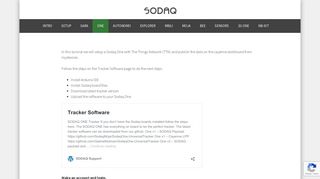 
                            11. Connect to The Things Network | SODAQ Support