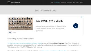 
                            6. Connect to Zosi IP cameras