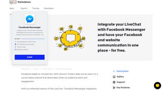 
                            9. Connect with your customers using Facebook Messenger | LiveChat