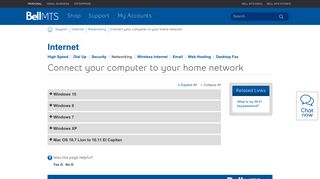 
                            7. Connect your computer to your home network | MTS