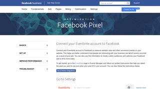 
                            4. Connect your Eventbrite account to Facebook | Facebook Ads Help ...