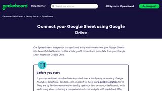
                            10. Connect your Google Sheet using Google Drive – Geckoboard Help ...