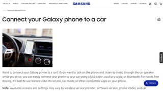 
                            13. Connect Your Phone to a Car with MirrorLink - Samsung