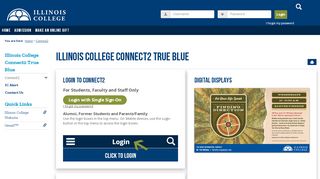 
                            4. Connect2 | Illinois College Connect2 True Blue