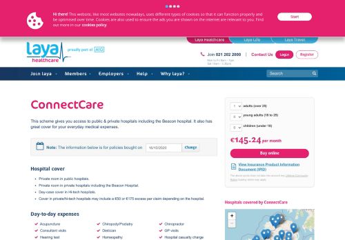 
                            8. ConnectCare :: Laya Healthcare