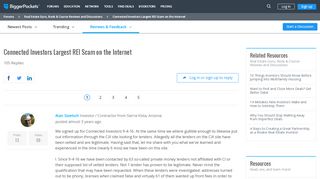 
                            2. Connected Investors Largest REI Scam on the Internet - ...