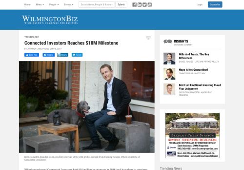 
                            13. Connected Investors reaches $10M milestone | WilmingtonBiz