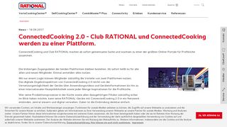 
                            6. ConnectedCooking 2.0 - Club RATIONAL und ConnectedCooking ...