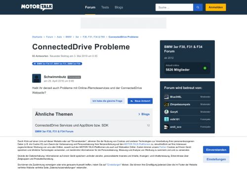 
                            4. ConnectedDrive Probleme - Seite 5 - Habe gemerkt, da... - Motor-Talk