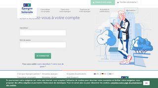 
                            10. Connectez-vous à votre compte | Épargne Salariale CIC