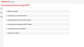 
                            10. Connecting Devices Using MQTT - Oracle