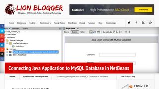 
                            12. Connecting Java Application to MySQL Database in NetBeans