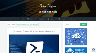 
                            13. Connecting Powershell to your Azure Subscription – Paris Polyzos' blog