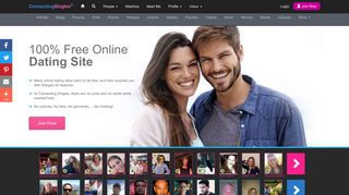 
                            8. Connecting Singles: FREE online dating site for singles