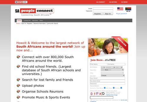 
                            3. Connecting South Africans - find, reunite with old and new friends on ...