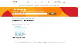 
                            5. Connecting to a WiFi Network | iiHelp