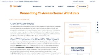 
                            7. Connecting to Access Server with Linux | OpenVPN