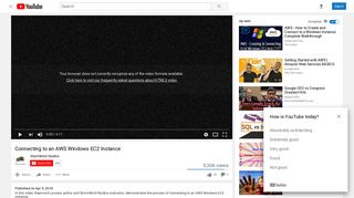 
                            5. Connecting to an AWS Windows EC2 Instance - YouTube