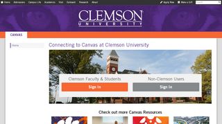 
                            6. Connecting to Canvas at Clemson University | Clemson University ...