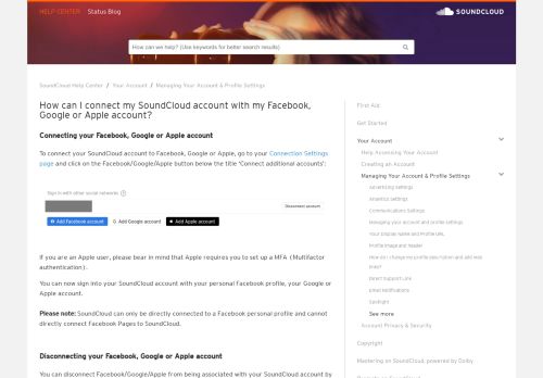 
                            13. Connecting to Facebook – SoundCloud Help Center