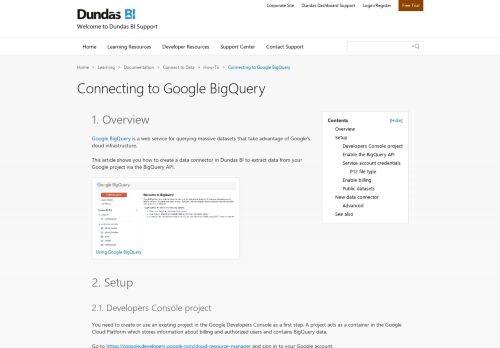 
                            6. Connecting to Google BigQuery | How-To | Connect to Data ...