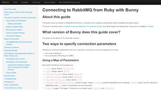 
                            7. Connecting to RabbitMQ from Ruby with Bunny