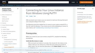 
                            1. Connecting to Your Linux Instance from Windows Using PuTTY - AWS ...